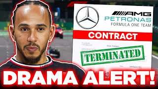 Lewis Hamilton HINTS at QUITTING Season EARLY – Mercedes in TOTAL CHAOS [upl. by Mulry598]