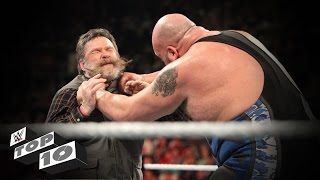 Superstar Managers Getting Manhandled WWE Top 10 [upl. by Florie]