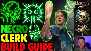 NECROMANCER WIZARD  CLERIC Build Guide Baldurs Gate 3 [upl. by Mac686]