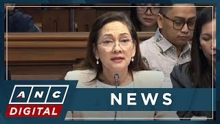 Hontiveros presses Duterte on responsibility over deaths of innocents from his drug war policy  ANC [upl. by Eneja]