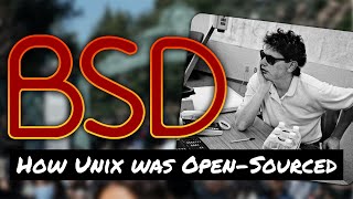 The Making of BSD The ACTUAL Worlds First OpenSource Operating System [upl. by Nyad]