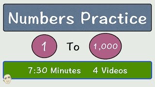 Numbers Practice 11000  Counting Practice  Learn English  Mark Kulek ESL [upl. by Haral]