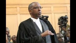 Lawyer Ahmednasir Abdullahis submission on the validity of the two petitions before the court [upl. by Kevyn]