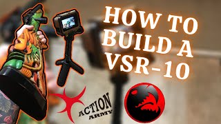 How to Build a Vsr10 from COMPLETE Scratch  Airsoft Sniper Rifle DIY Guide  Taring Carving 🐲🔥 [upl. by Acnayb]