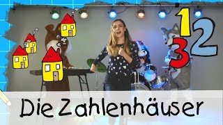 🐶 Die Zahlenhäuser  Mathe Lernlieder mit Marie Wegener  Kinderlieder [upl. by Amari]