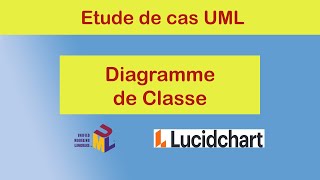 Etude de Cas UML Diagramme de Classe sur Lucidchart UML [upl. by Idou]