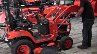 How To Remove A Kubota BX Series Loader [upl. by Cobby]