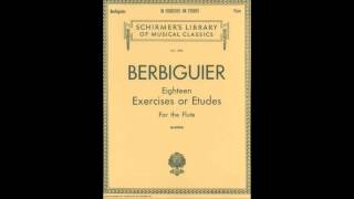 BERBIGUIER 18 Execises or Etudes No13 [upl. by Luapnaej]