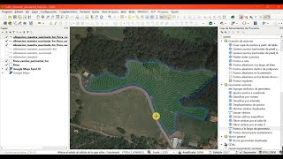 Diseño de una plantación frutícola con QGIS [upl. by Falzetta]