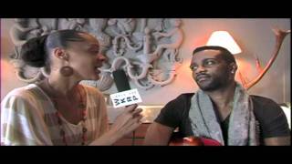 Fally Ipupa  Interview with Gracie Phoenix during 2011 BET Awards Weekend [upl. by Enelhtak]