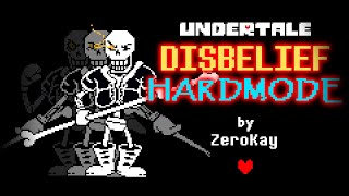 DISBELIEF HARDMODE Disbelief Papyrus Hardmode Undertale [upl. by Jaela212]