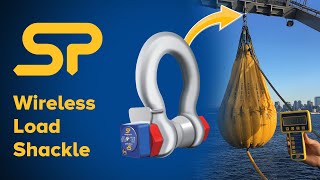 Wireless Loadshackle WLS from Straightpoint  Ideal for many lifting projects [upl. by Wileen]