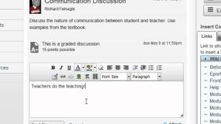 Discussions MCCs Canvas Classrooms Student Guide [upl. by Asserrac]