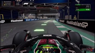 F1 23 Jeddah Hotlap  Setup 126282 Controller [upl. by Arlan874]