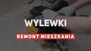 Remont mieszkania 4  usuwanie subitu wylewki równanie podłogi [upl. by Atnahs698]