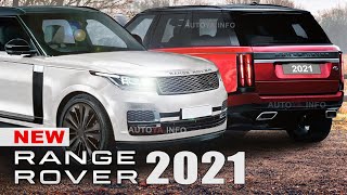 New Range Rover 2021 Model MK5 Rendered as Next V Generation Flagship SUV [upl. by Rento]