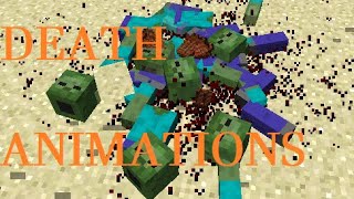 Death Animations  Mods Showcase  Minecraft [upl. by Krista]