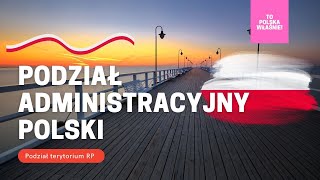 Podział administracyjny Polski  województwa powiaty gminy [upl. by Edlitam]