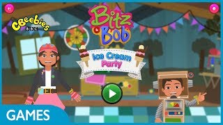 CBeebies  Bitz amp Bob  Ice Cream Party Game [upl. by Saint87]