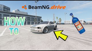 How to use Nitrous in Beamng drive full tutorial [upl. by Arlinda]