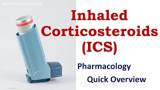 Inhaled Corticosteroids Pharmacology  Quick Overview  Indication  Side Effects  Oral Candidiasis [upl. by Jamnis]