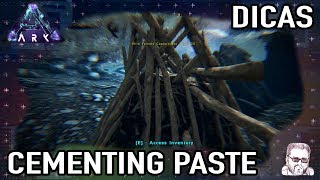 Cementing Paste infinito  Ark Tutorial PT [upl. by Eraste]