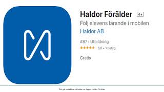 Haldor för vårdnadshavare  inloggning och omdömen [upl. by Rora]