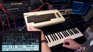 Making music with a Commodore 64 is easy  And you dont have to learn programming [upl. by Ynohtnacram]