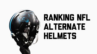 NFL Alternate Helmet Rankings [upl. by Nehtanoj808]