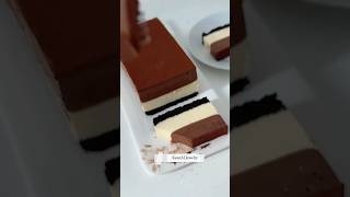 No Bake Chocolate Double Layer Cheesecake [upl. by Strang]