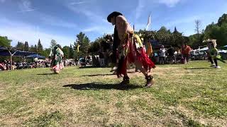 Kitigan zibi powwow 2024 Grassdance exhibition [upl. by Cohe]