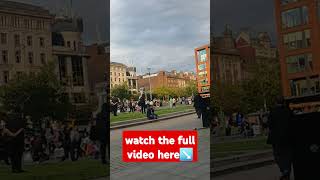 Manchester Piccadilly Gardens rickstowntour manchester vlog [upl. by Clay]