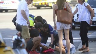 Deadly terror attack on streets of Barcelona [upl. by Arakahs]