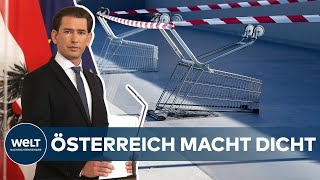 HARTER LOCKDOWN ÖSTERREICH geht wieder in Dornröschenschlaf [upl. by Marthena]