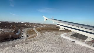 Airbus A319 Takeoff amp Landing  Miami to Toronto  American Airlines [upl. by Oremor498]