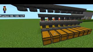 Automatic Sorting System Bedrock Redstone Tutorial [upl. by Laenej]