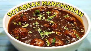 Soya Veg Manchurian Recipe  Indo Chinese Veg Manchurian Recipe  Soyabean Manchurian Recipe [upl. by Quint22]