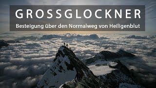 Grossglockner Besteigung mit Bergführer über die Normalroute von Heiligenblut [upl. by Ellehsem]