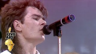 Nik Kershaw  Wouldnt It Be Good Live Aid 1985 [upl. by Grimbald393]