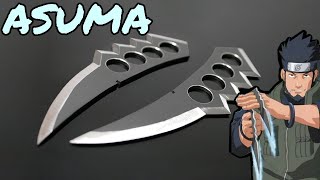 Knife Making  Asuma Knives Naruto [upl. by Bhayani]