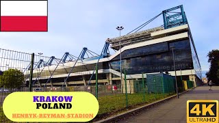 【4K】Wisła Krakow  Walk around the HenrykReymanStadion stadium in Poland 🇵🇱 [upl. by Wickham81]