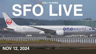 SFO LIVE  KSFO  TUESDAY SAN FRANCISCO INTERNATIONAL AIRPORT PLANESPOTTING [upl. by Admama]