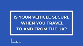 Is your road haulage vehicle secure when you travel to and from the UK [upl. by Yeloc]