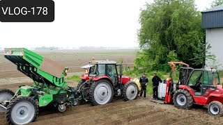 FARMVLOG 178 aardappelen poten bemesten ruggen frezen [upl. by Jacoby]