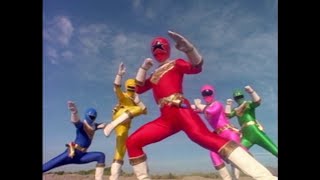 Power Rangers Zeo 4x02  First Morph amp Fight quotA Zeo Beginning Part 2quot [upl. by Elgna]