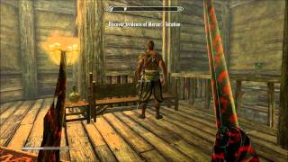 How to get into Mercers House  The Pursuit  Skyrim [upl. by Nirraj507]