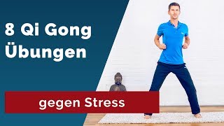 QI GONG Übungen zum Mitmachen  Ruhe und Entspannung statt Stress [upl. by Standush]