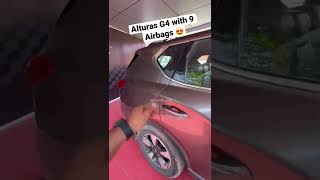 Mahindra Alturas G4 comes with 9 Airbags 😱😍 [upl. by Selbbep]