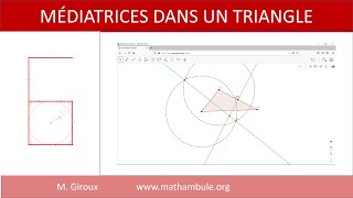 Les médianes dun triangle [upl. by Anirrok962]