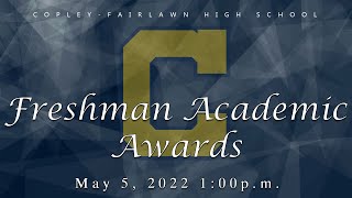 Freshman Academic Awards Copley High School [upl. by Nitsed969]